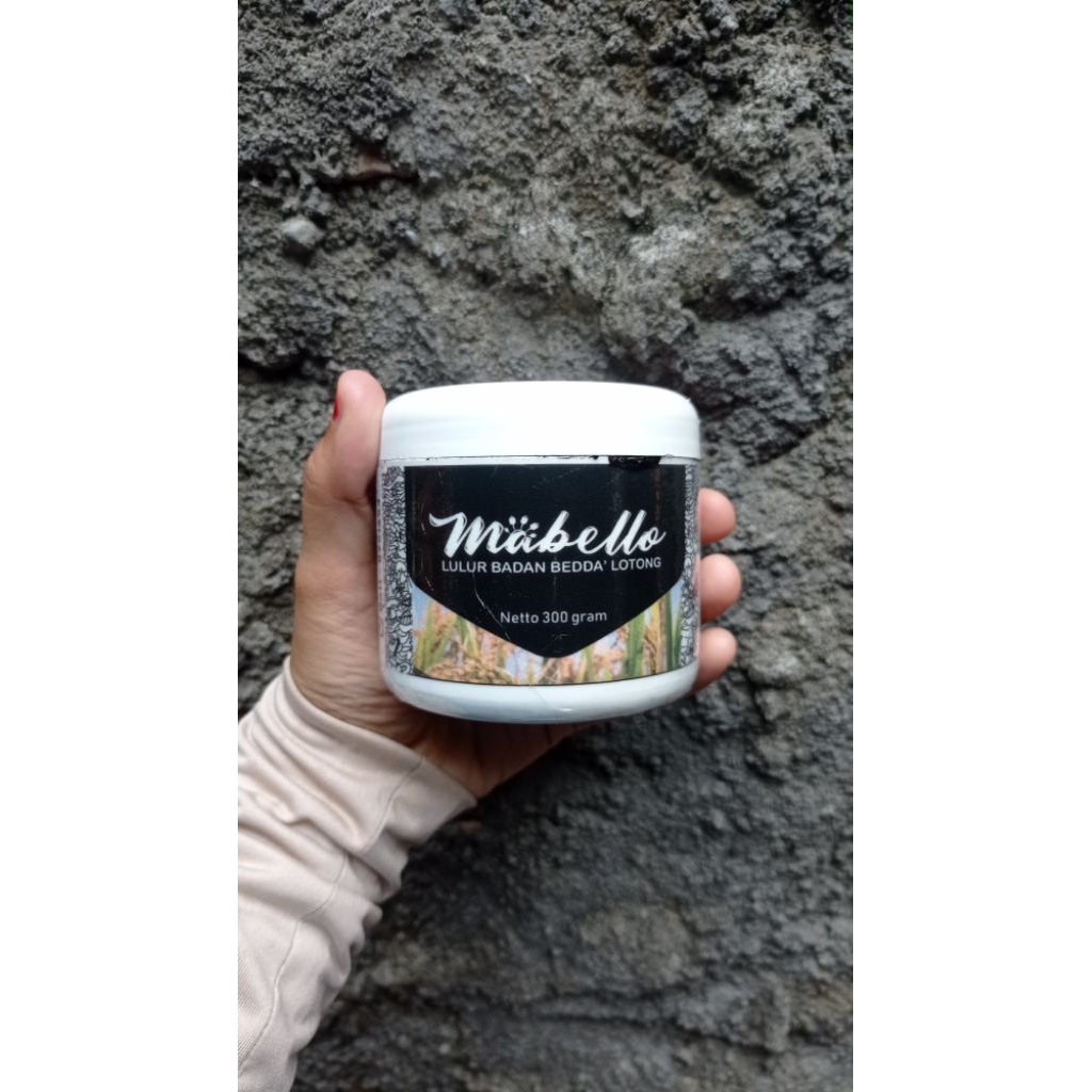 Preloved Lulur Bedda Lotong Mabello / Mabello Lulur Badan Bedda Lotong