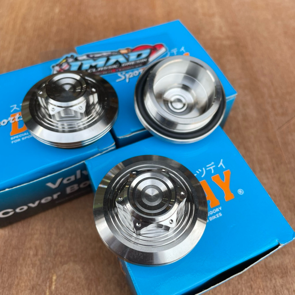 TUTUP KLEP STAINLESS CB GL TIGER BAUT TAP TUTUP OLI STENLIS BAUT TUTUP KLEP CB GL MP TIGER STENLIS