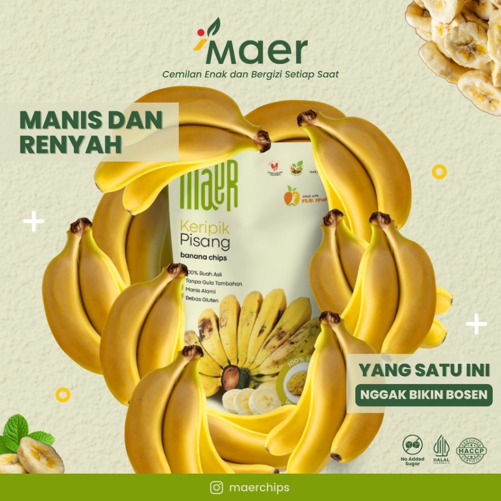 

maerchips fruit chips keripik buah pisang buah salak keripik buah nangka keripik buah nanas tanpa bahan pengawet 75 gram