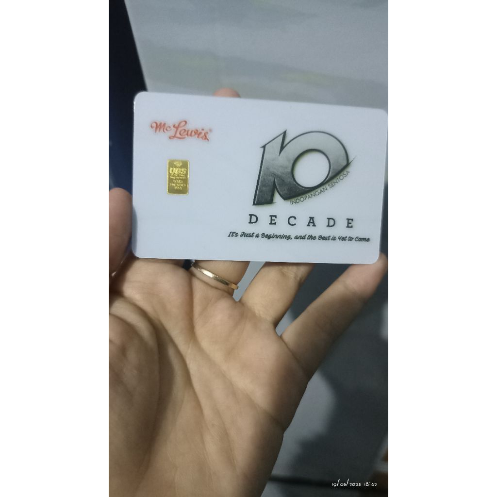 emas 0,5 gram UBS UBS