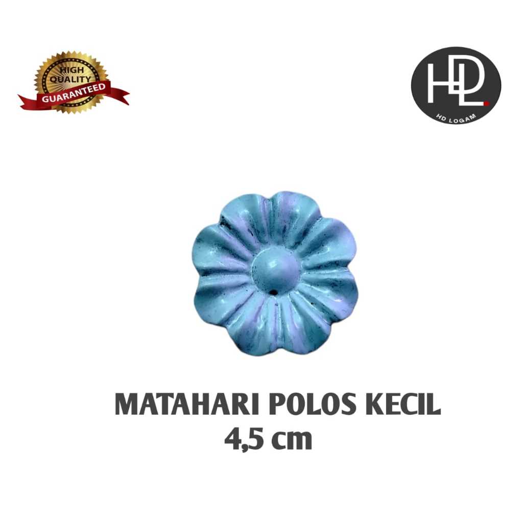 (GROSIR) Ornamen Pagar Bunga Matahari Polos // ornamen dan aksesoris pagar