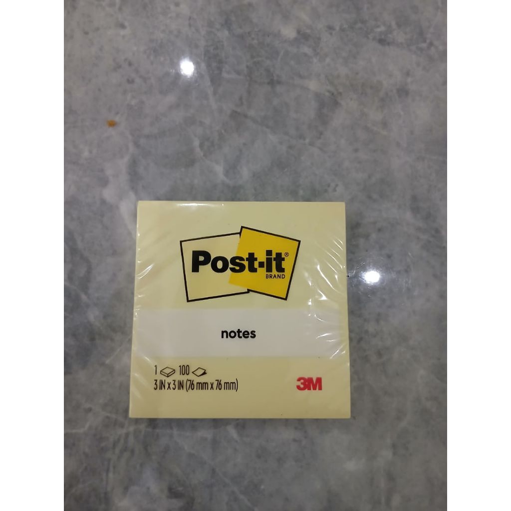 

post-it sedang memo 3in x 3in (76 mm x 76 mm) 3M