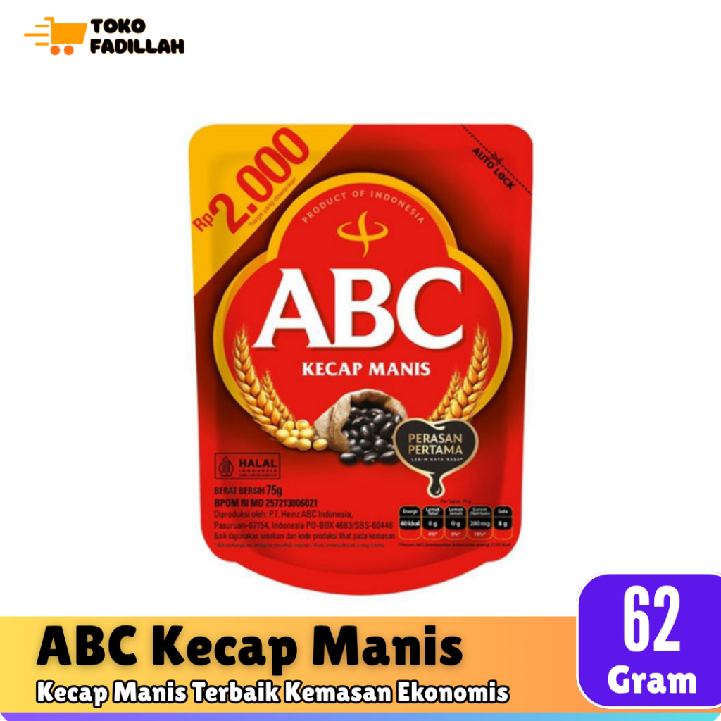 

ABC Kecap Manis 62g 2000-an