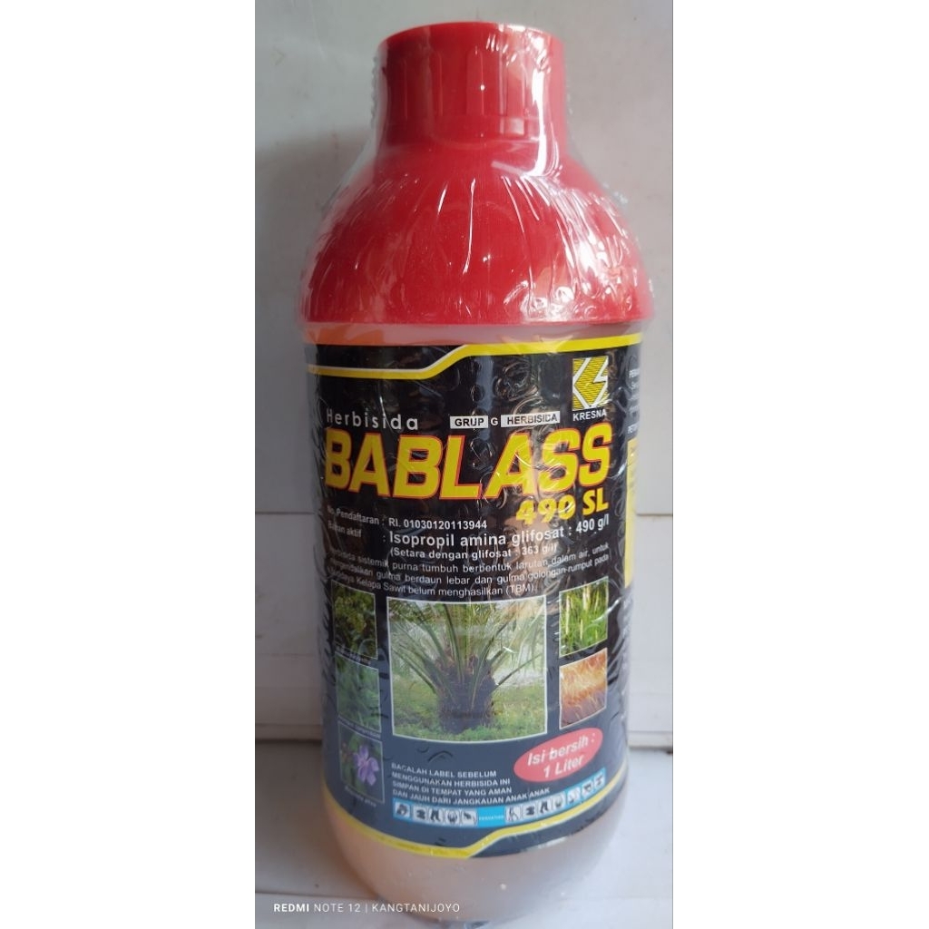HERBISIDA BABLAS 490SL 1LITER
