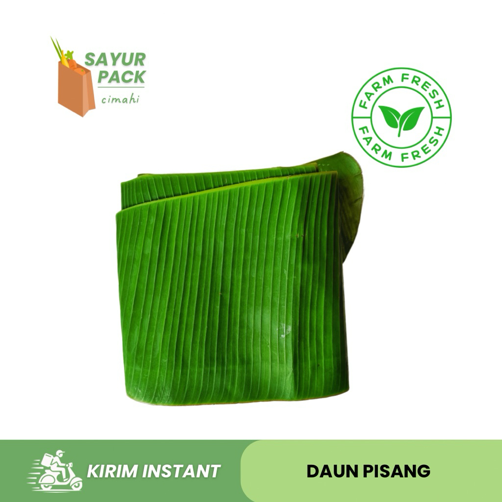 

DAUN PISANG | per ikat isi 4-5 lembar | daun pepes | sayur instant cimahi
