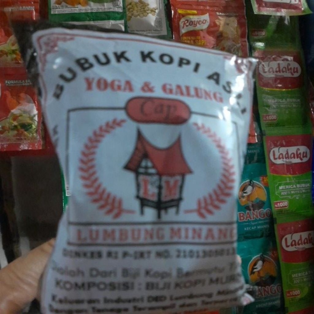 Bubuk Kopi Asli / Lumbung Minang/ Kopi Padang Kampung