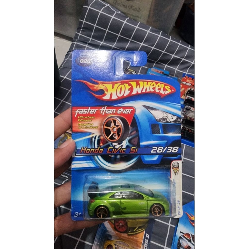 HW Honda Civic Si hijau