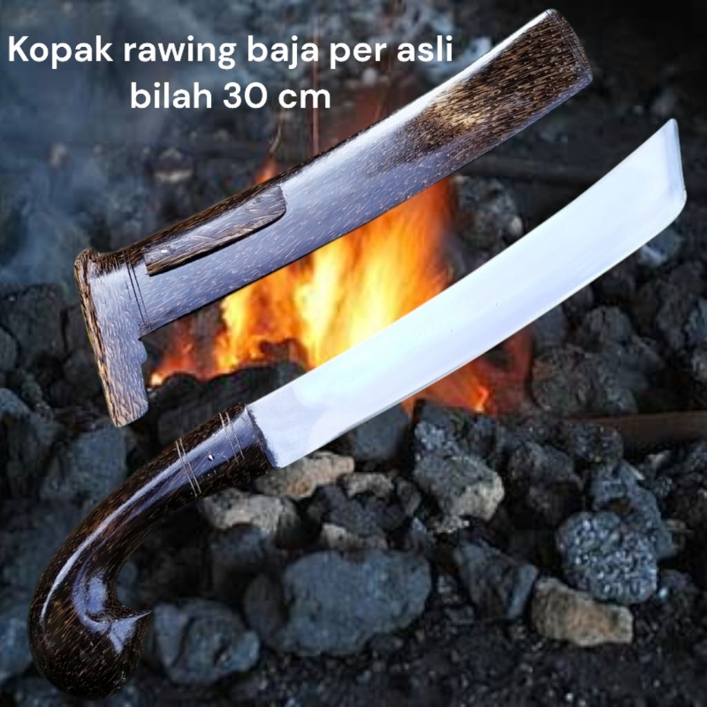 perkakas kebun serbaguna baja per asli jengkolan bedog kopak  rawing