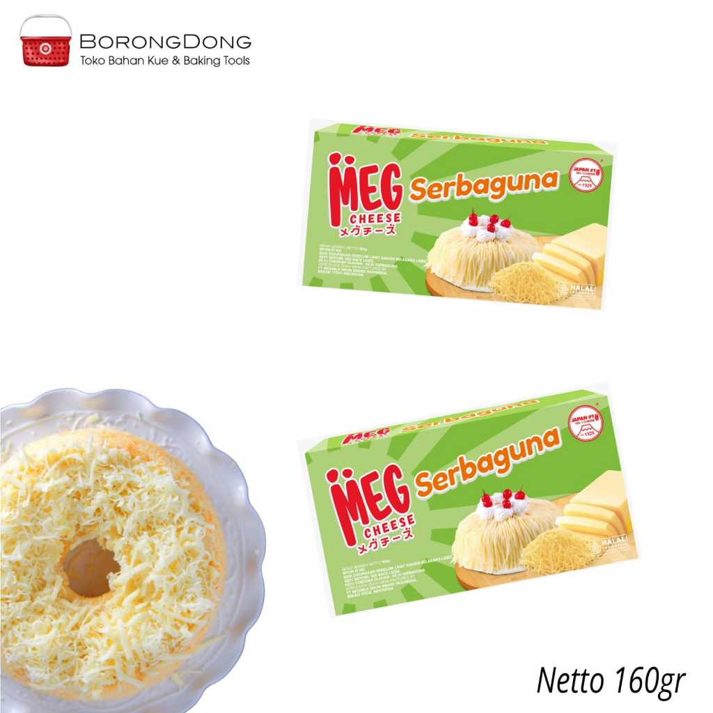 

MEG Keju Serbaguna 160 Gr
