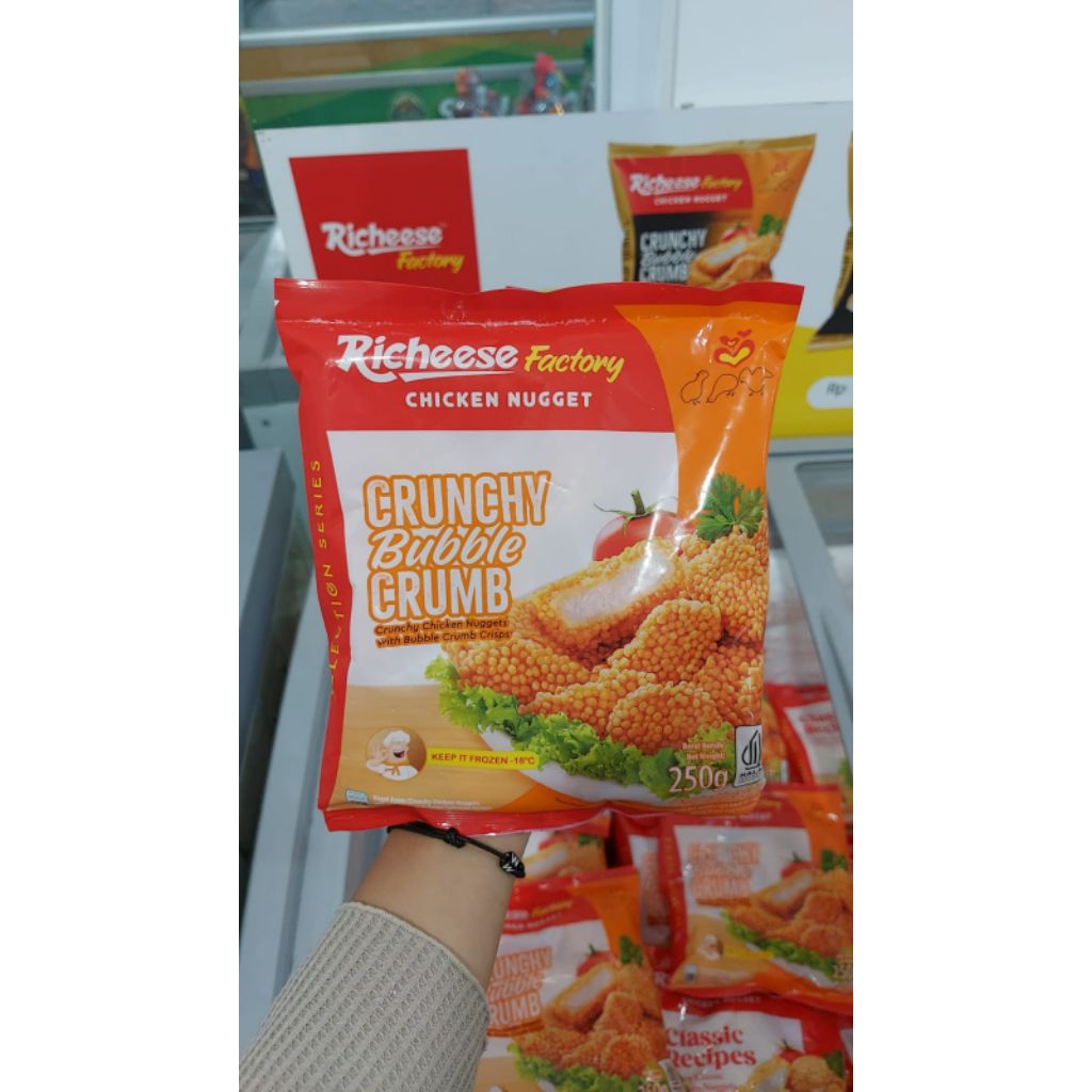 

NUGGET RICHEESE CHRUNCY 250GRAM