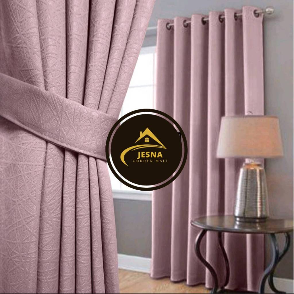 Gorden Kaitan Kawat S Minimalis Blackout Jendela Pintu Hordeng Murah Besi Batang Rollet