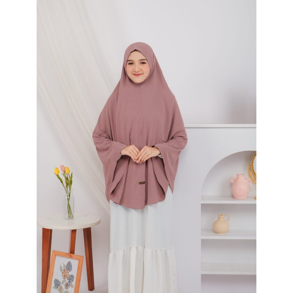 Jilbab Dagu Malaysia Xxl Jumbo Crinkle Airflow Premium