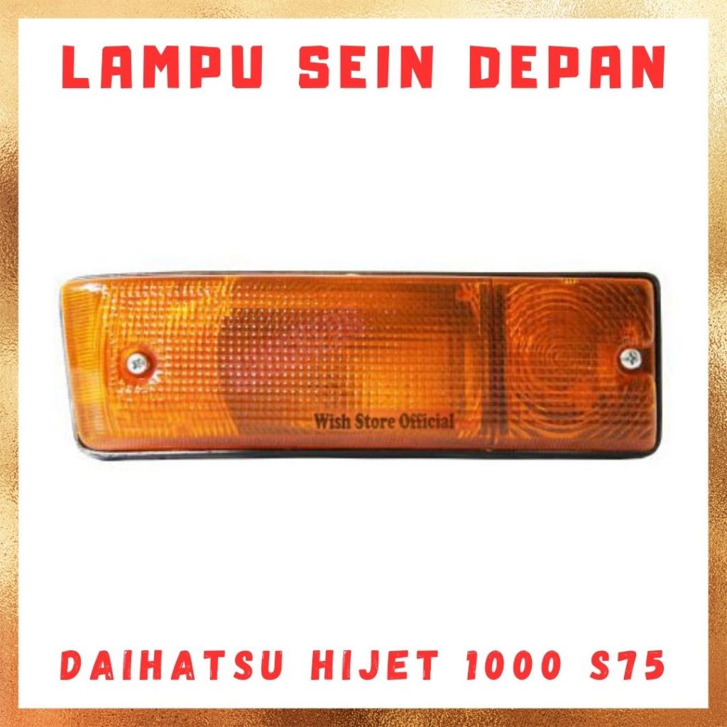 [PCS] Lampu Sein Rating Reting Sen DAIHATSU HIJET 1000 S-75 S75 Depan Corner Lamp Signal Assy Riting