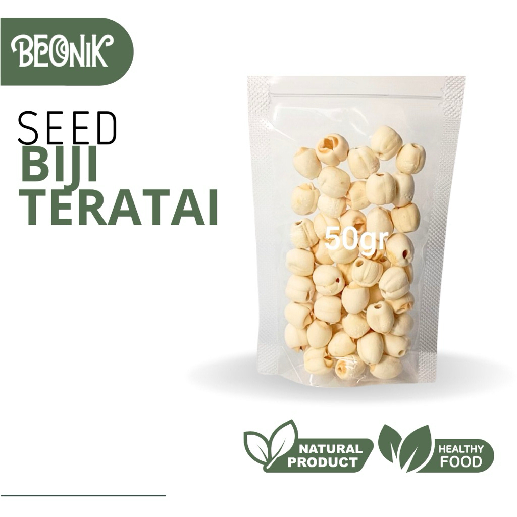 

Biji Teratai Lotus Seed 50 GR