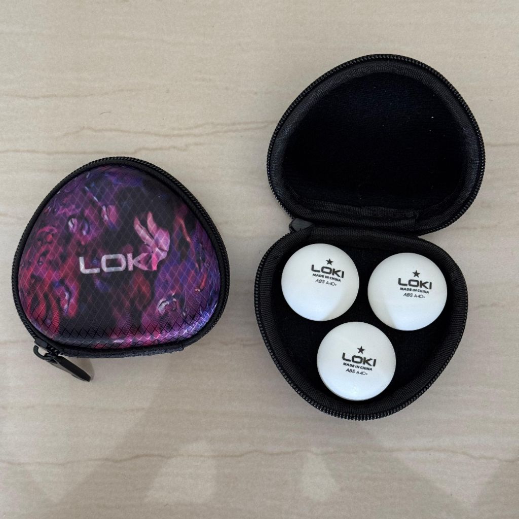 LOKI Cover Bola Pingpong Hardcase Tas Bola Pingpong LOKI ORIGINAL