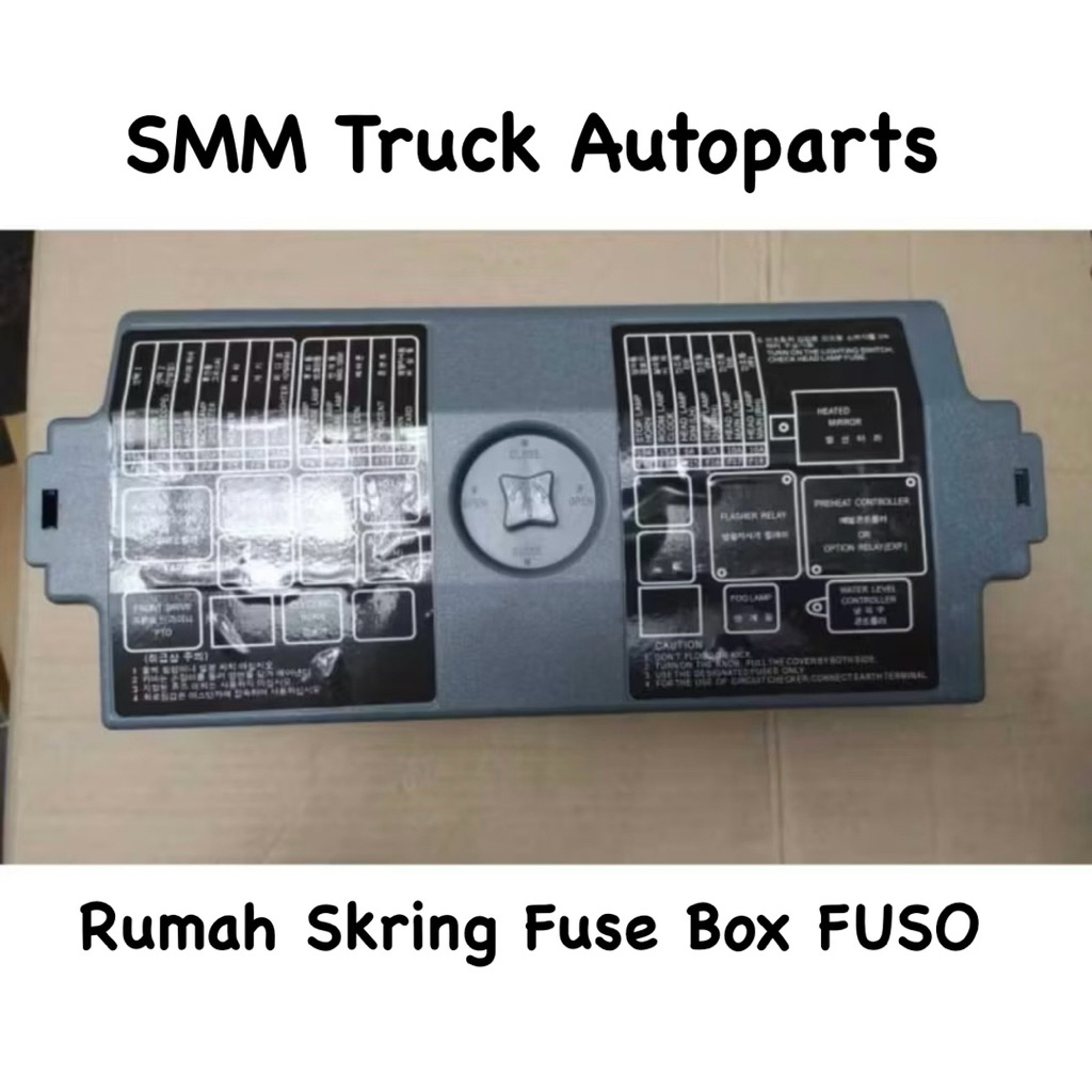 Rumah Skring Sekring Fuse Box Complete Fuso PS190 PS220 Intercooler Built Up 6D22 8DC