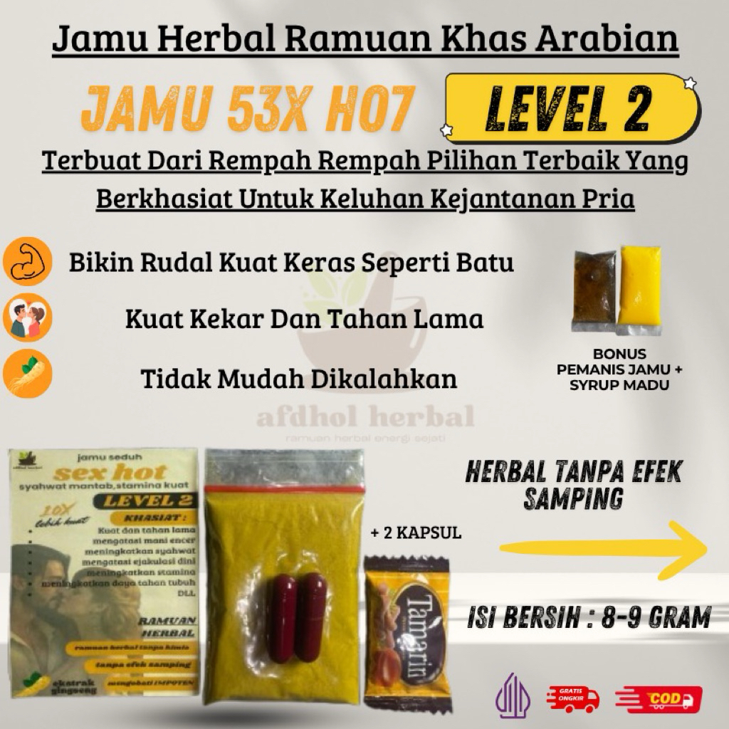 

Jamu Pria Kuat Perkasa Seduh Komplit Level 2