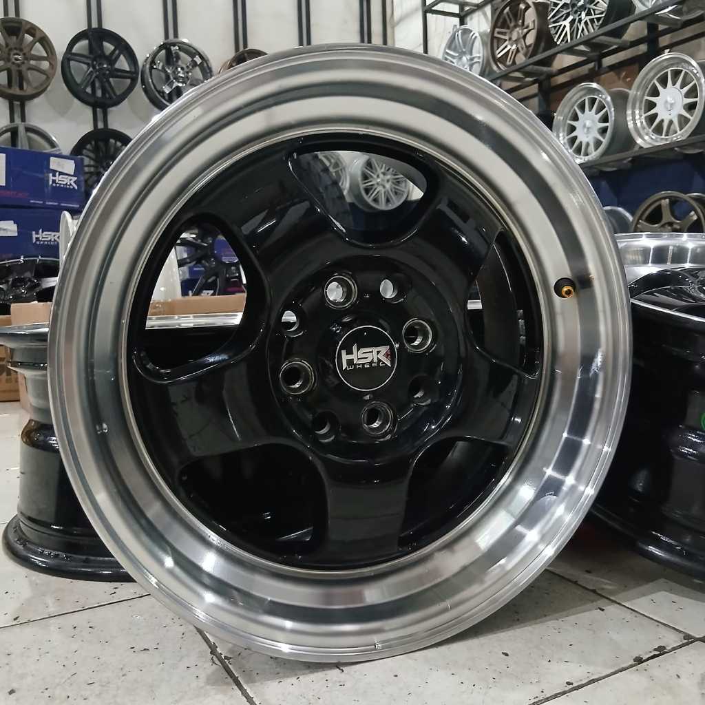 Velg Racing Celong Bekas Murah R15 HSR Brisket Pcd 4x100 4x114 Ring 15 Buat Avanza Yaris Jazz Brio A