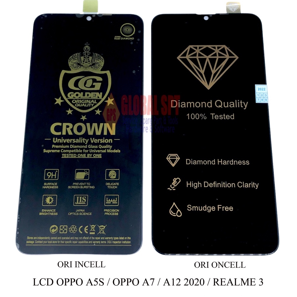 KODE T72R LCD TOUCHSCREEN OPPO A5S  A7  A12 22  3  A11K  CPH199
