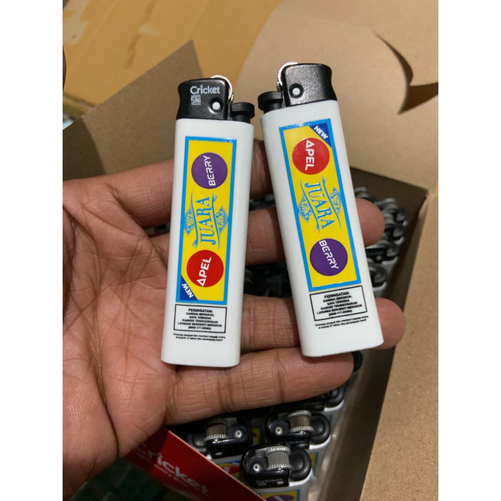 korek cricket roda original motif juara limited edition