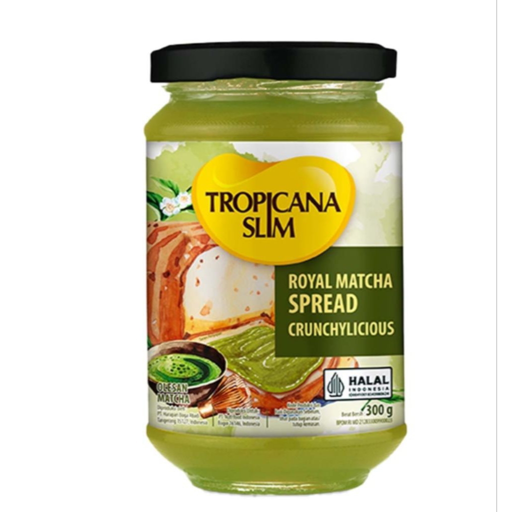 

Tropicana Slim Selai Matcha 300 g