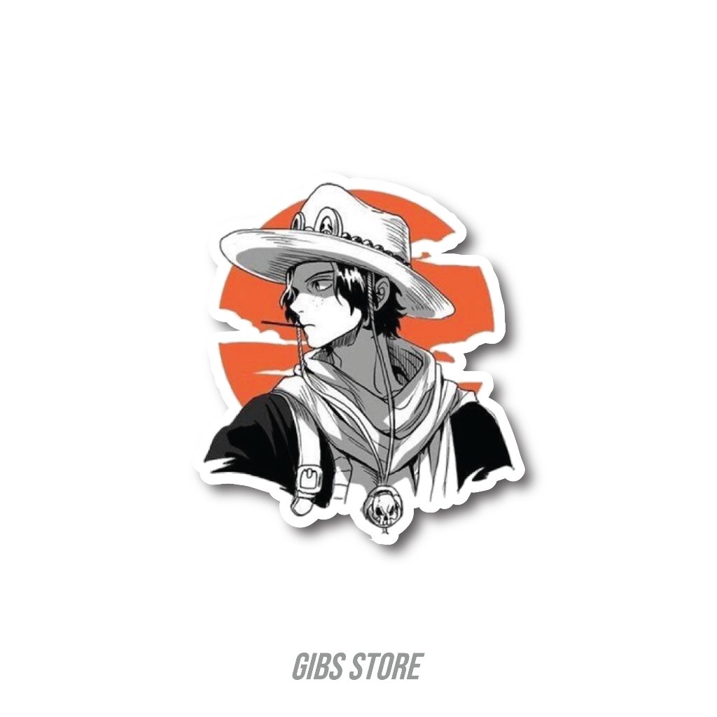 

STICKER SATUAN ONE PIECE (ACE) #3