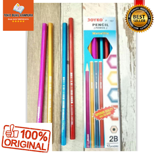 

Pensil Joyko Warna-warni Isi 1PCS Joyko 107 (BUKAN PENSIL WARNA).