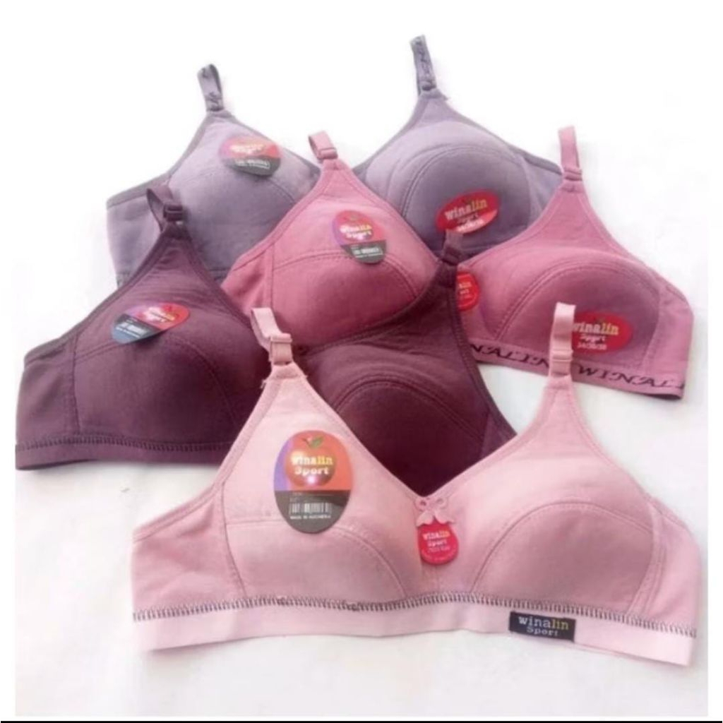 TERMURAH.. BRA BODYFIT DEWASA / BH REMAJA TANPA KAWAT & BUSA NYAMAN DI PAKAI, 36,38