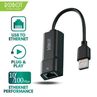 Robot Adapter EA10Kabel Converter LAN RJ45 TO USB Robot Ethernet Adapter EA10-Garansi 1 Tahun