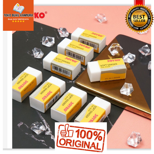 

Penghapus Pensil Joyko B 40 Kecil 1PCS Putih Hitam