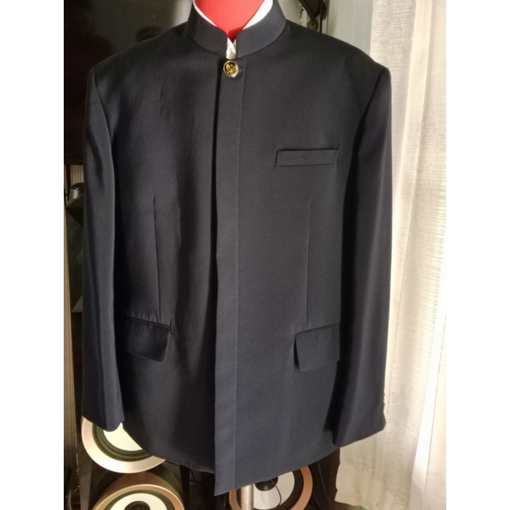 JAS KOKO PRIA JAS LAKI LAKI JAS SEMI FORMAL SERAGAM JAS MANDARIN ATASAN MUSLIM ATASAN PRIA DEWASA HI