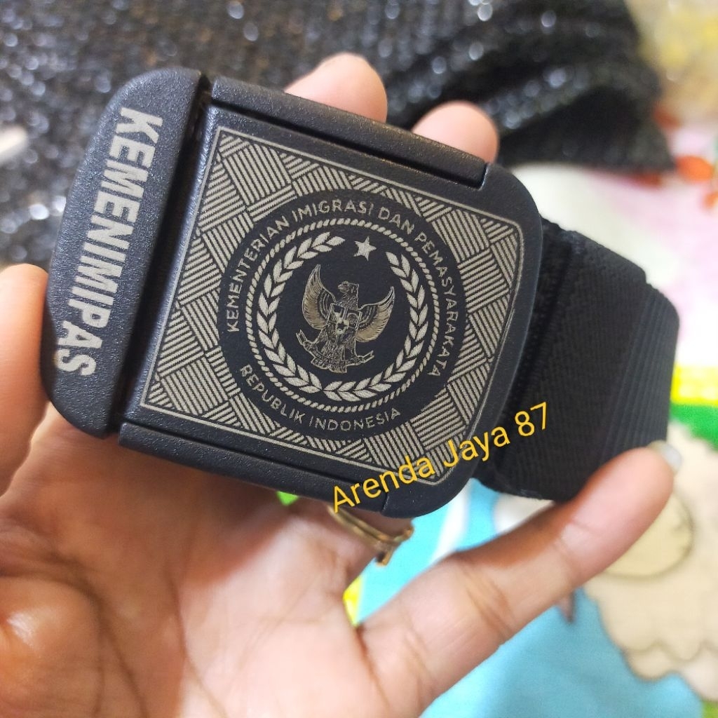 Gesper#Sabuk Tactical Kemenimipas Kepala Sabuk