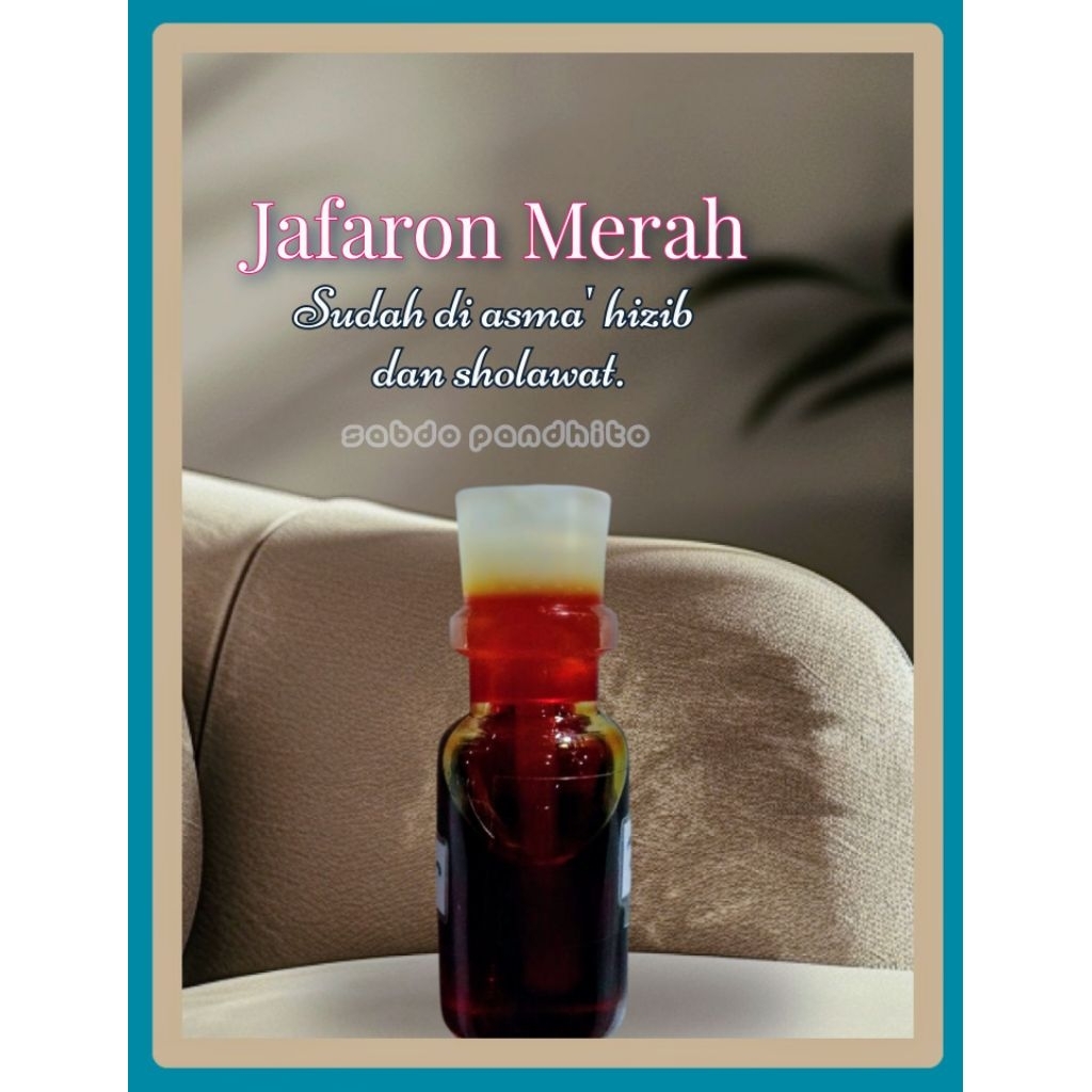 Parfum Jafaron Merah asli.