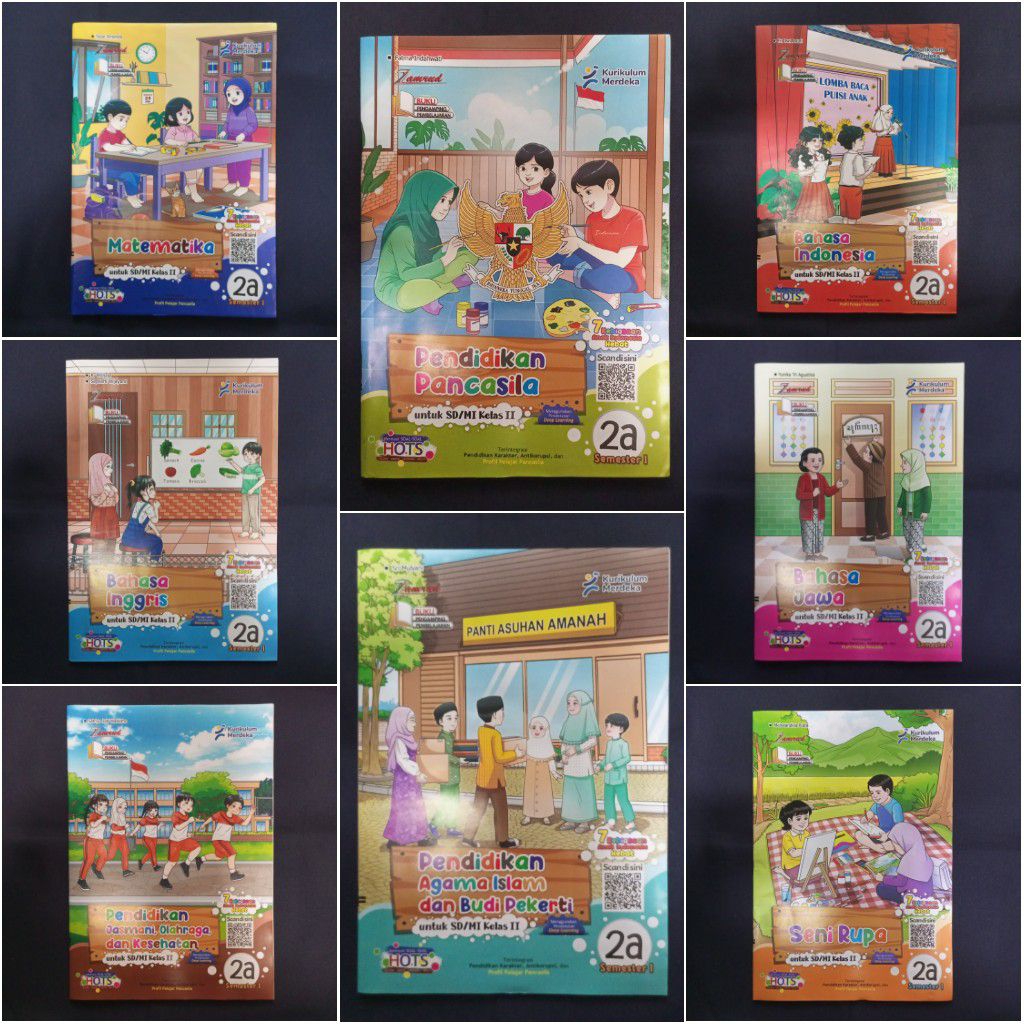 LKS SD/MI. Zamrud Putra Nugraha. Kelas 2. Semester 1 & 2. 2025/2026