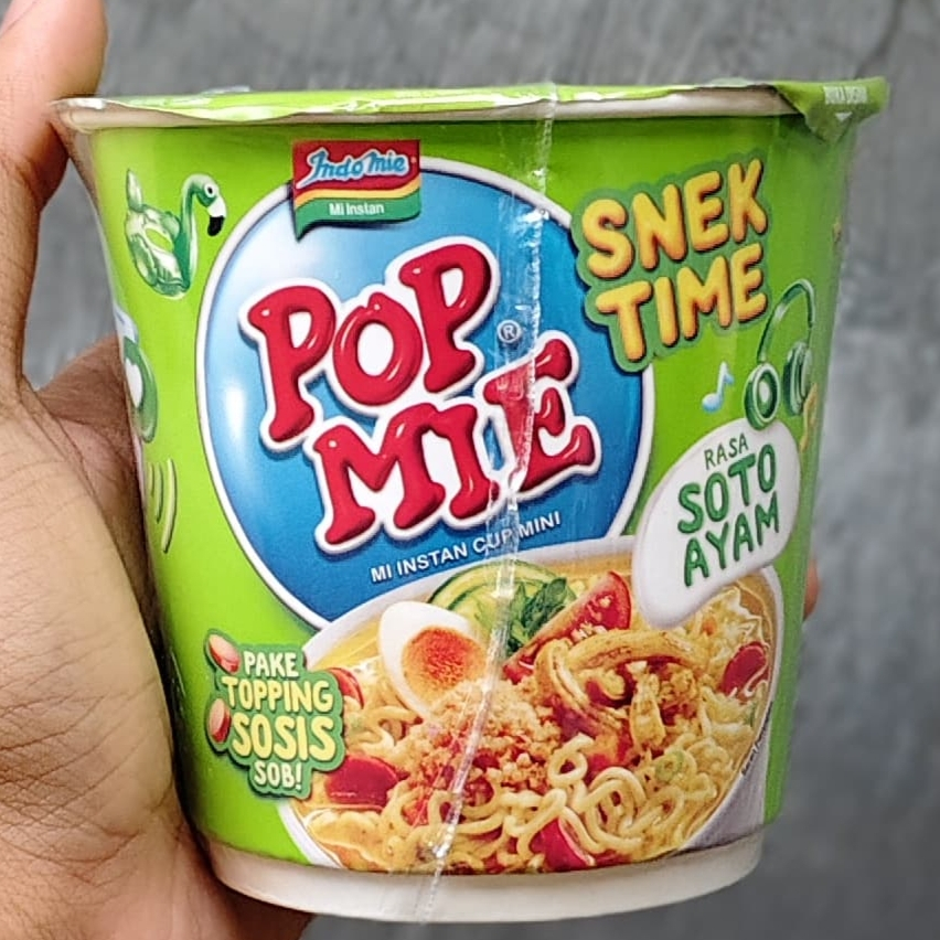 

Forcysn Pop Mie Snek Time Rasa Soto Ayam - Mini Cup 39 Gr Paket 3 Cup Lebih Hemat