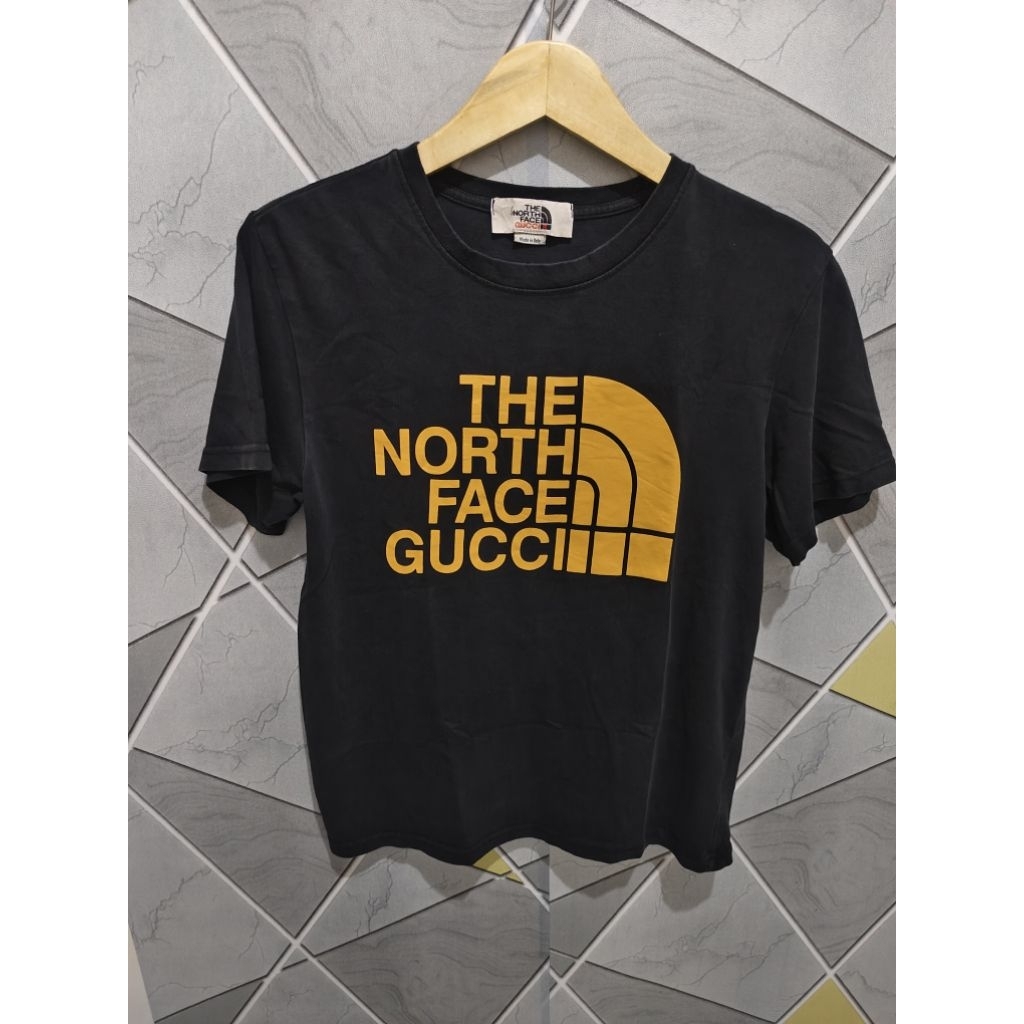 Kaos Luxury TNF x Gucci (S-M) Preloved second Thrifting