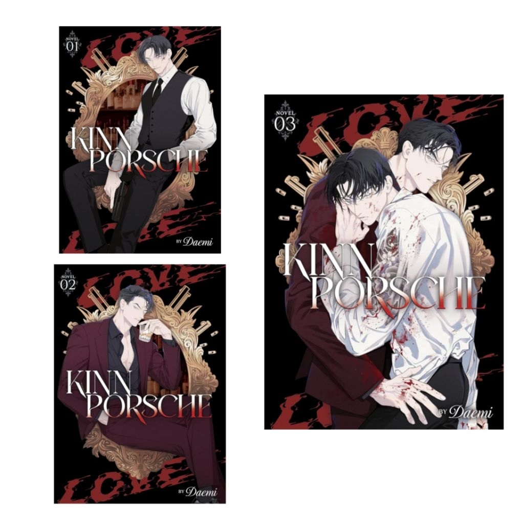 KinnPorsche (Novel) Vol 1-3 Daemi (english)