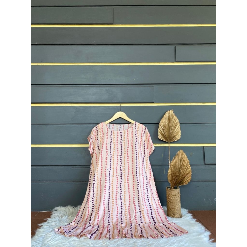 Daster Ruffle Kekinian Daster Ruffle Viral Jumbo Daster Sehari Hari Daster Hits Viral Jumbo Non