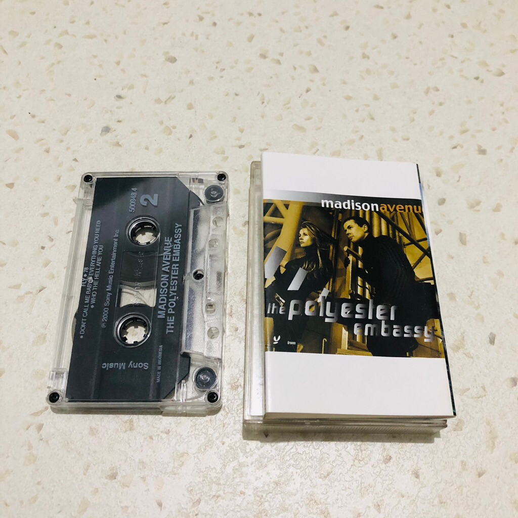 Kaset Pita MADISON AVENUE - Me Polyester Embassy