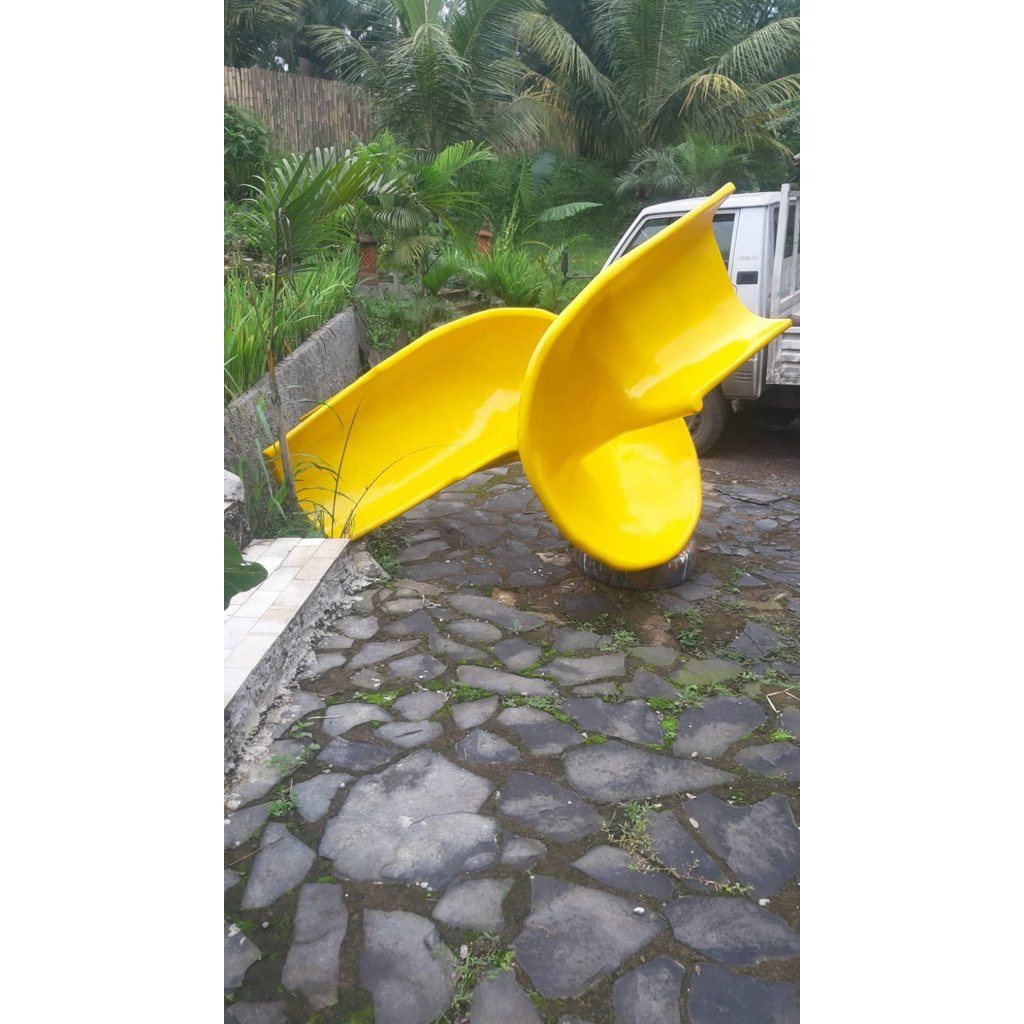 perosotan spiral fiber perosotan nya saja tanpa tangga