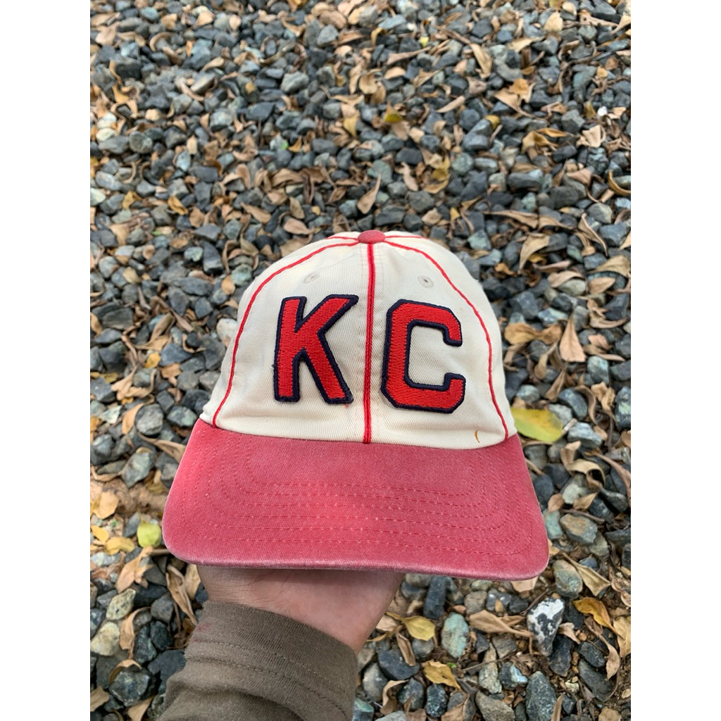 AMERICAN NEEDLE Archive Negro League Kansas City Monarchs Baseball Dad Hat