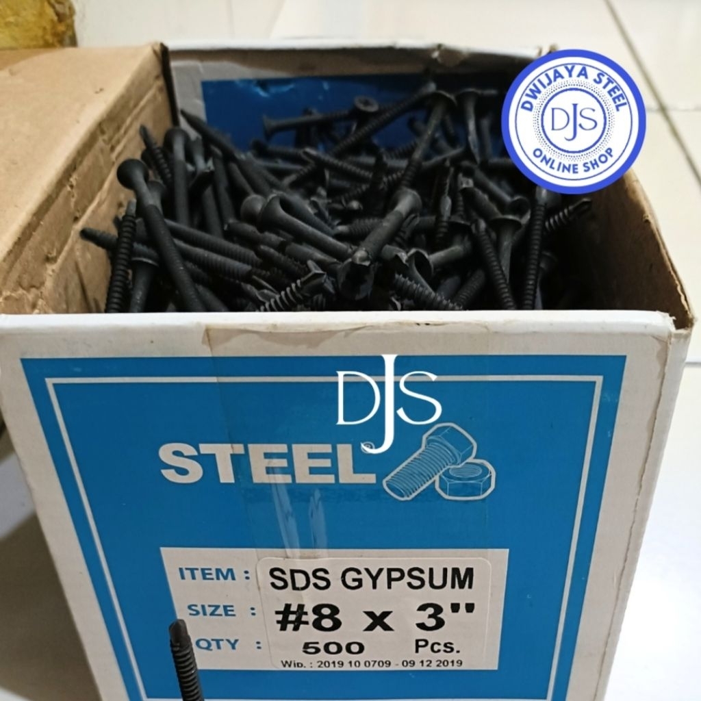 #8X3" SDS GYPSUM L SEKRUP DRILLING DRYWALL SDS 8X3" SKRUP GYPSUM SDS 7.5CM