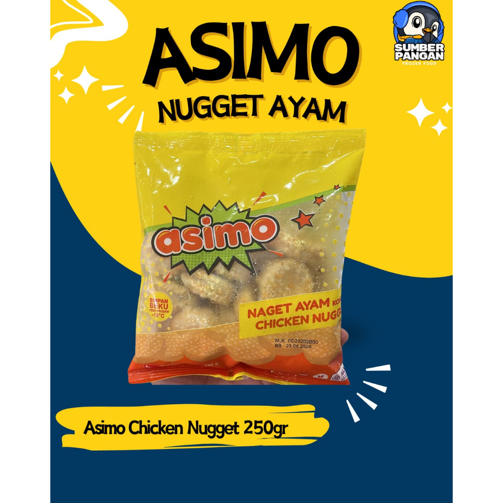 

Asimo Chicken Nugget 250gr