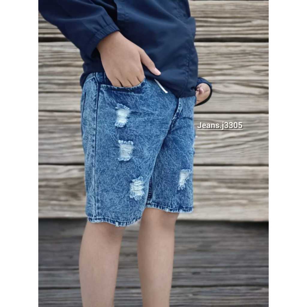 Celana Pendek pria pendek pria jeans sobek / celana jeana pendek pria sobek/clana brotshot