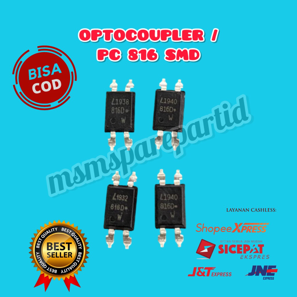 OPTOCOUPLER / PC 816 SMD