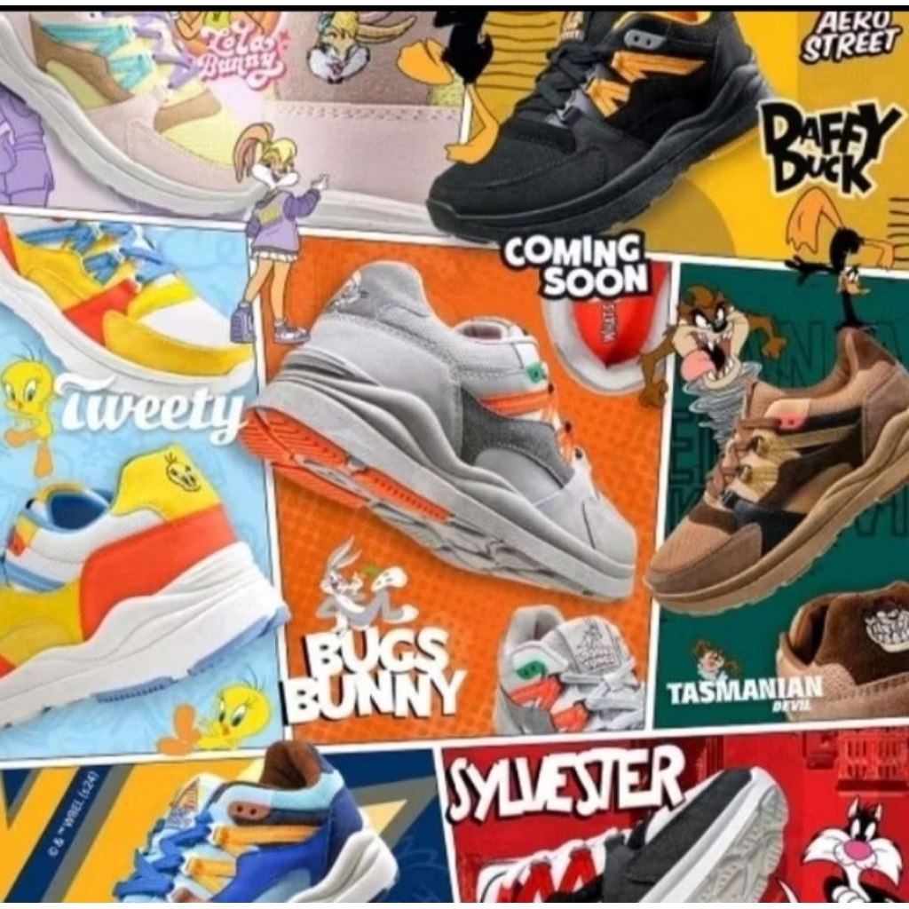 Aerostreet x Looney tunes