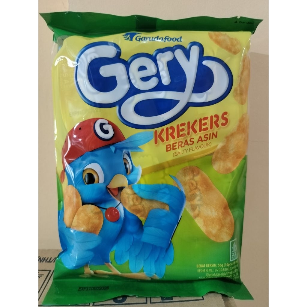 

Gery KREKERS Beras Asin (1 Bungkus isi 10 Pcs)
