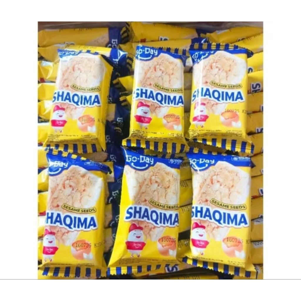 

Promo Terbatas 10 Pcs Go - Day Shaqima 28G / Pcs Makanan Cemilan