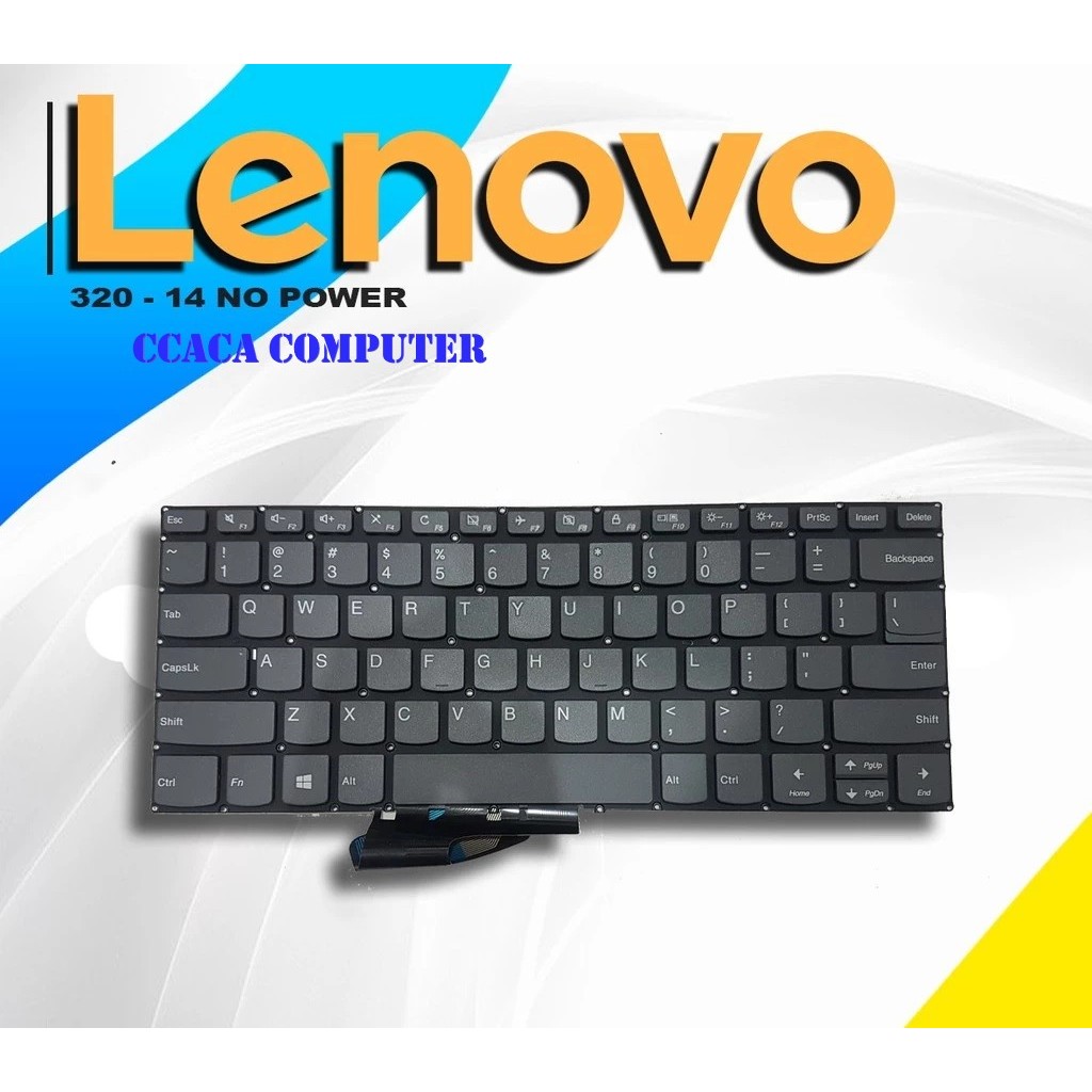 Keyboard Laptop Lenovo Ideapad 320-14ISK Original Baru
