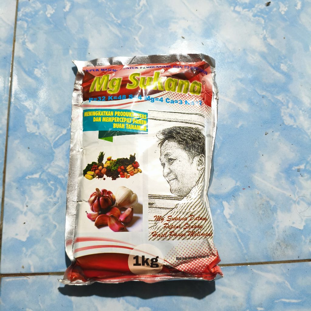 [Mg Sukana] – Pupuk Majemuk Lengkap untuk Sayur & Buah – 1 Kg